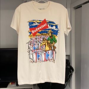 Nwt Vintage inspired Budweiser Shirt